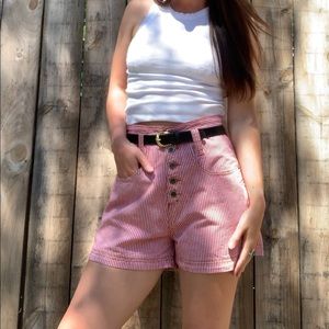 Vintage L.E.I Striped Shorts